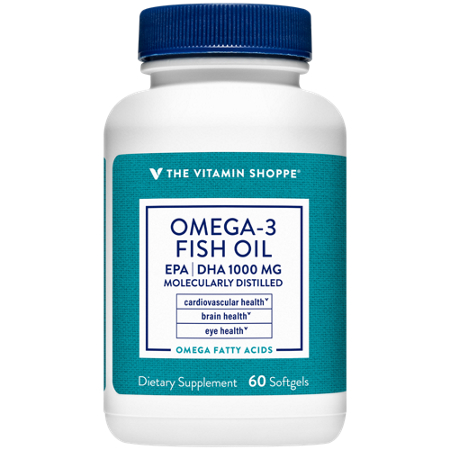 The Vitamin Shoppe Omega-3 Fish Oil Softgels 500 MG view