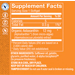 Astaxanthin 12 MG Eye Health Supplement Facts Label