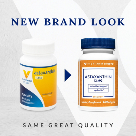 The Vitamin Shoppe Astaxanthin Eye Health Softgels view 2