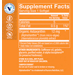 Supplement Facts label for Astaxanthin Antioxidant Support Eye Health 12 MG