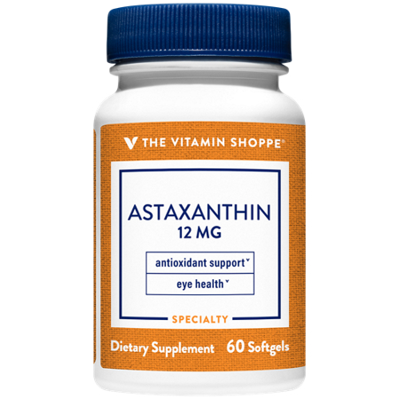 The Vitamin Shoppe Astaxanthin 12 MG softgels view