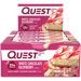 Quest White Chocolate Raspberry Protein Bar box view 2