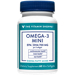 The Vitamin Shoppe Omega-3 Mini softgels bottle front
