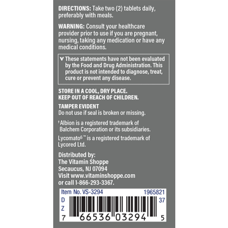 The Vitamin Shoppe Men's Multivitamin Directions & Benefits