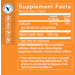Alpha Lipoic Acid Supplement Facts Label, 100 MG