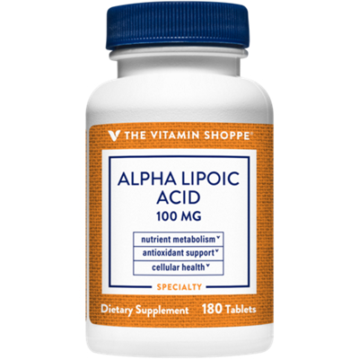 Alpha Lipoic Acid - Antioxidant & Cellular Support - 100 MG (180 Tablets)