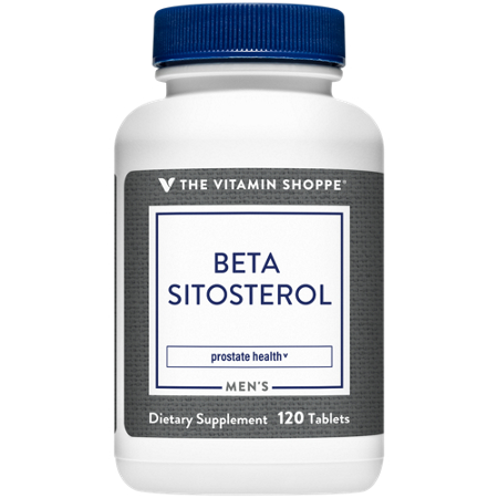 The Vitamin Shoppe Beta Sitosterol tablets front