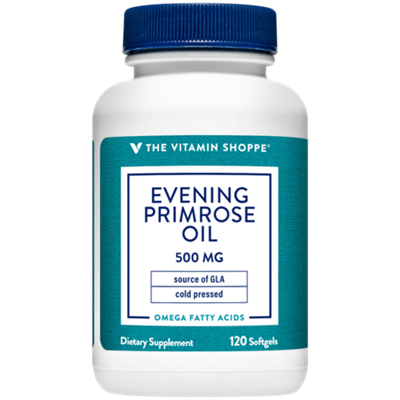 Evening Primrose Oil – 500 MG – Cold Pressed – Natural Source of GLA (120 Softgels)