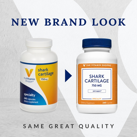 The Vitamin Shoppe Shark Cartilage 750 MG view 2