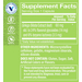Supplement Facts label for Ginkgo Biloba Extract Cognitive Health 60 MG