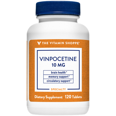 Vinpocetine - Supports Memory & Brain Health - 10 MG (120 Tablets)