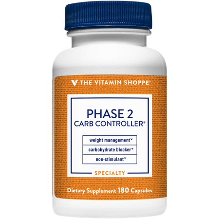 The Vitamin Shoppe Phase 2 Carb Controller capsules 1000 MG bottle front