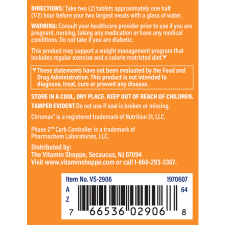 The Vitamin Shoppe Carb Shredder Directions