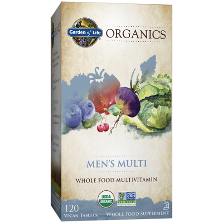 Garden of Life Organics Mens Multi box front