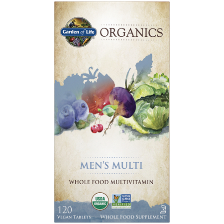 Garden of Life Men's Multi Multivitamin Tablets