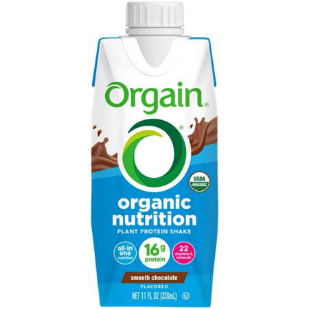 Orgain Organic Nutrition Protein Shake carton view 4