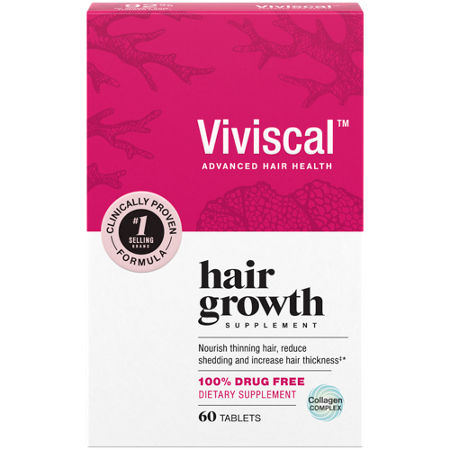 Viviscal Healthy Hair Nourishes Hair from Within tablets box front