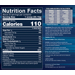 Supplement Facts label for BodyTech Whey Protein Isolate Powder Cookies & Cream