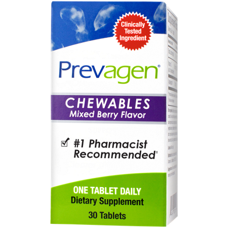 Prevagen Mixed Berry Flavor chewables box front