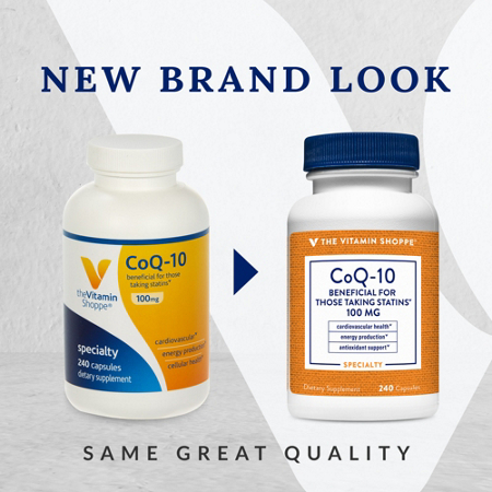 The Vitamin Shoppe CoQ10 capsules 100 MG view 2
