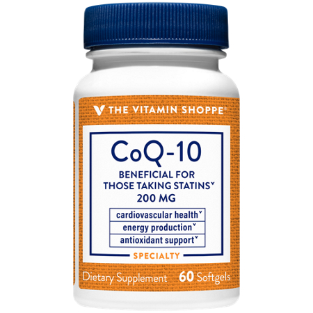 The Vitamin Shoppe CoQ-10 200 MG bottle view