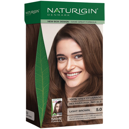 NATURIGIN 100 Percent Organic Hair Color box front