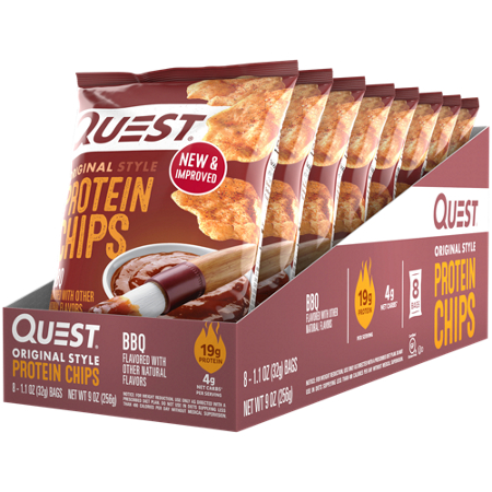 Quest Protein Chips Barbecue Bags view 6