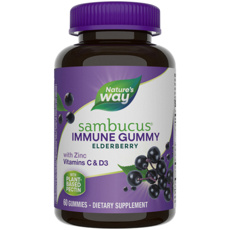 Sambucus Elderberry Immune Gummy bottle front