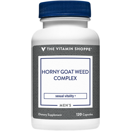 The Vitamin Shoppe Horny Goat Weed Complex bottle front