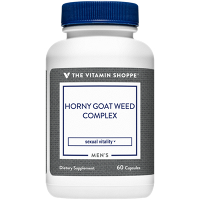 Horny Goat Weed Complex for Men's Health - Supports Sexual Vitality (60 Capsules)