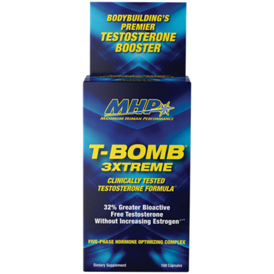 MHP TBomb Extreme University Tested Testosterone Formula (168 Tablets