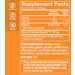 Supplement Facts label for Ubiquinol CoQ-10 Helps Energy Production 100 MG