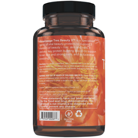 Reserveage Nutrition Tres Beauty 3 bottle view 4