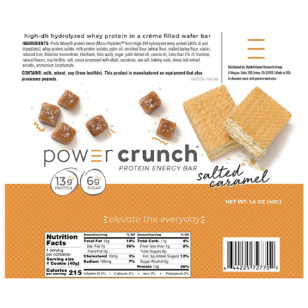 Power Crunch Protein Energy Bar Original Salted Caramel alternate view 3