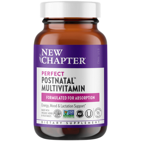 New Chapter Perfect Postnatal Multivitamin bottle front