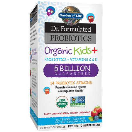 Garden of Life Dr Formulated Probiotics Organic Kids box front
