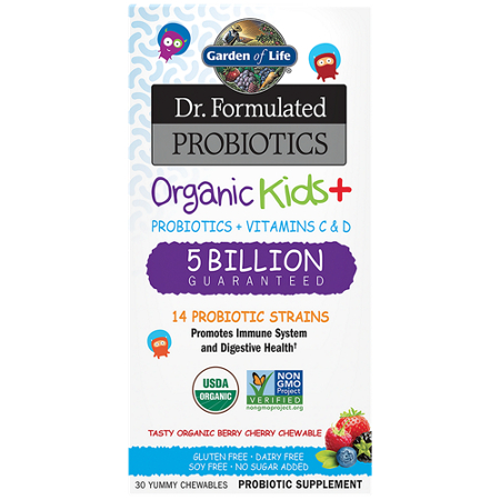 Dr Formulated Kids Probiotics Chewables Berry Cherry