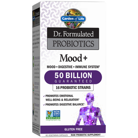 Garden of Life Dr Formulated Probiotics Mood+ box front