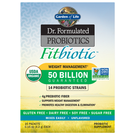 Garden of Life Dr Formulated Probiotics Fitbiotic Packets view 2