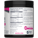 Supplement Facts label for NeoCell Derma Matrix Collagen Skin Complex Powder