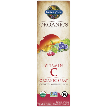 Garden of Life Vitamin C Spray 60MG Cherry-Tangerine