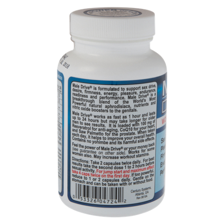 Male Drive Maximum Strength bottle view 4