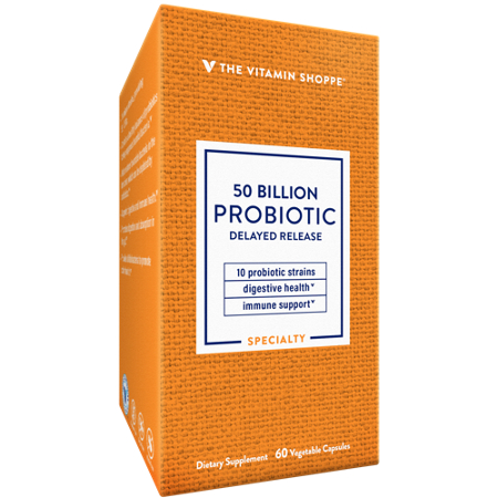 The Vitamin Shoppe Probiotic 50 Billion CFUs box view 6