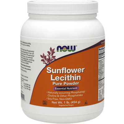 Sunflower Lecithin Pure Powder - Phosphatidyl Choline (45 Servings)