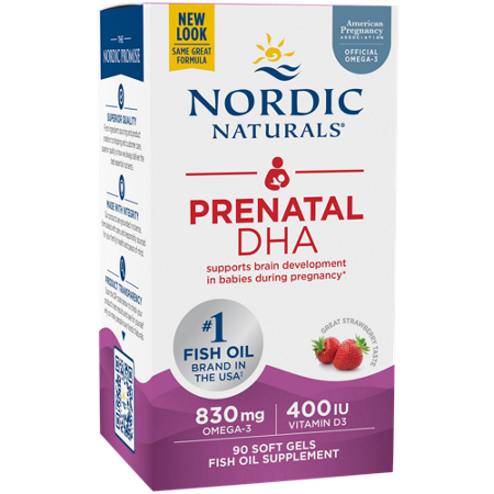 Nordic Naturals Prenatal DHA box front