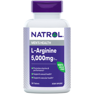L-Arginine Amino Acid - 5,000 MG (90 Tablets)