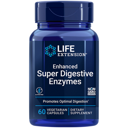 Life Extension Enhanced Super Digestive Enzymes capsules front