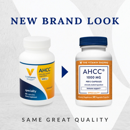 The Vitamin Shoppe AHCC Supplement 1000 MG view 2