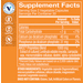 Supplement Facts label for AHCC Supplement 1000 MG