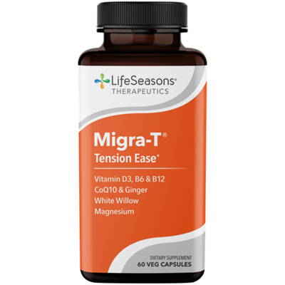 Migra-T Tension Ease - Migraine Support (60 Vegetarian Capsules)